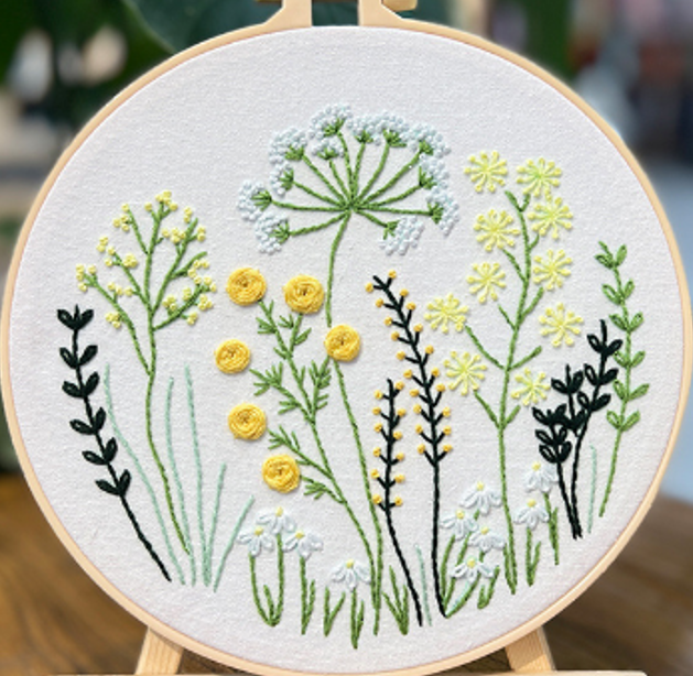 DELICATE FLORAL GROWTH