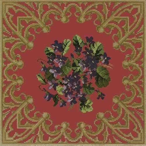 A Posy of Violets - NEEDLEWORK KITS