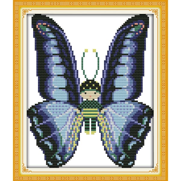Baby butterfly(3) (blue)