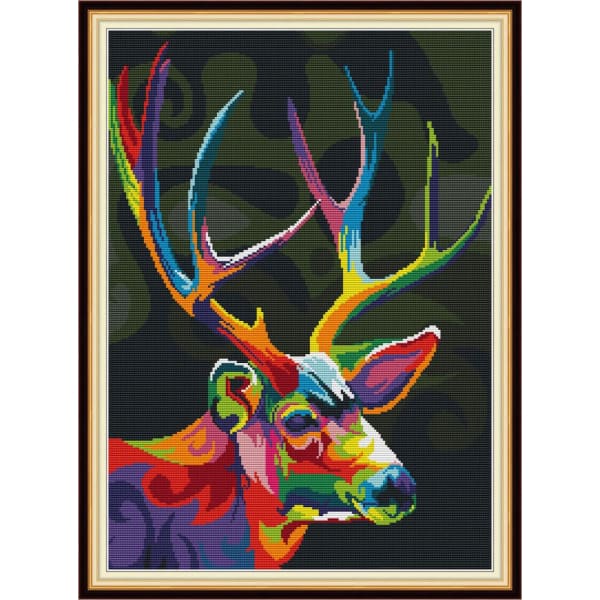Colorful Deer