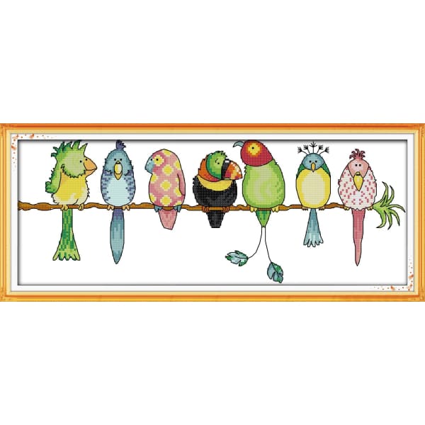 Colorful Parrots