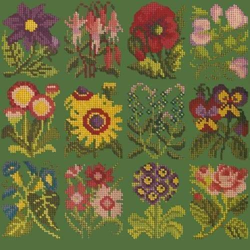 Cottage Garden Favourites - NEEDLEWORK KITS