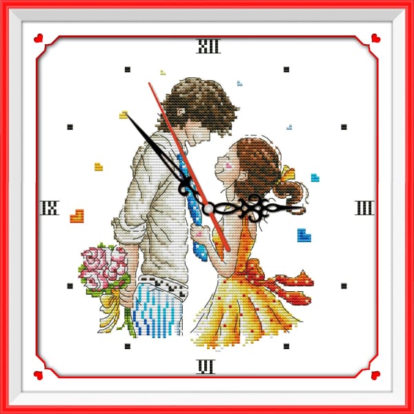 Couples clock face (2)
