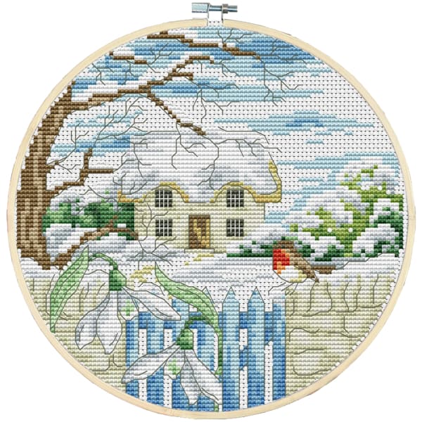 Four seasons (Winter) - 11CT / 31×31