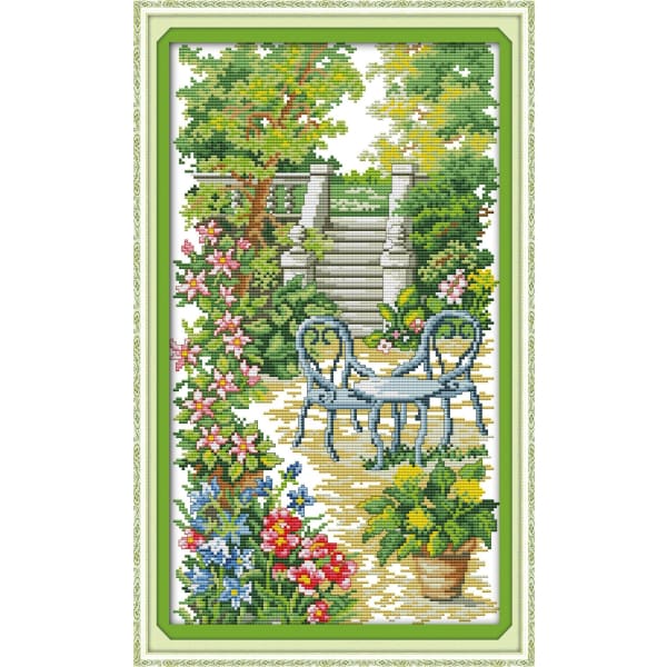 Garden steps