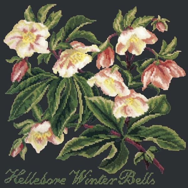 Hellebore Winter Bells - NEEDLEWORK KITS