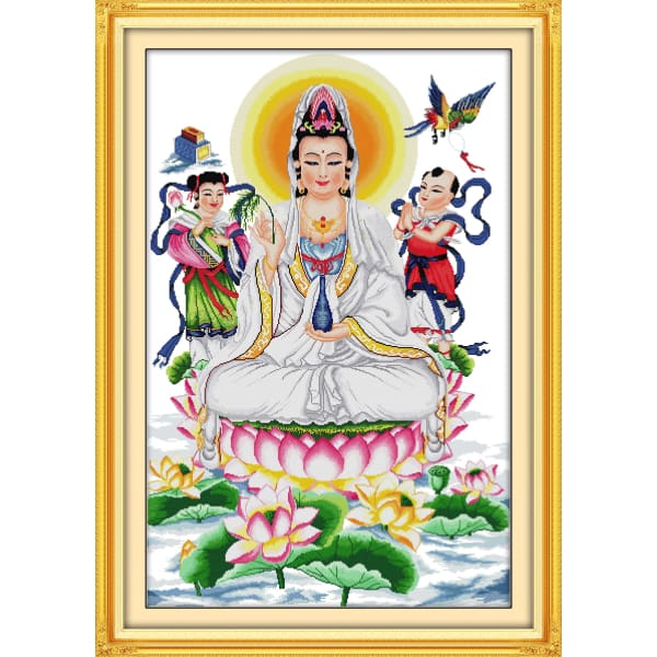 Kwan-yin giving blessings(3)