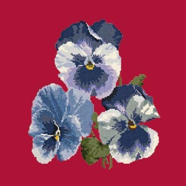 Pansies - NEEDLEWORK KITS