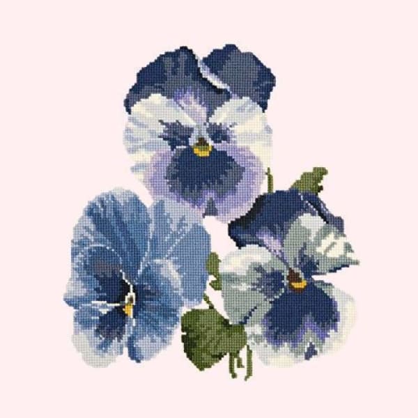 Pansies - NEEDLEWORK KITS