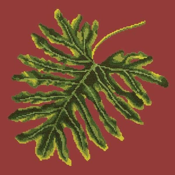 Philodendron Leaf - NEEDLEWORK KITS
