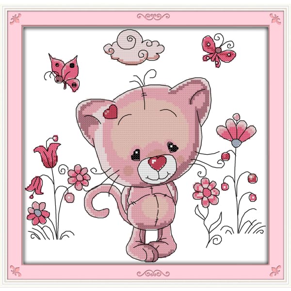 Pink cat