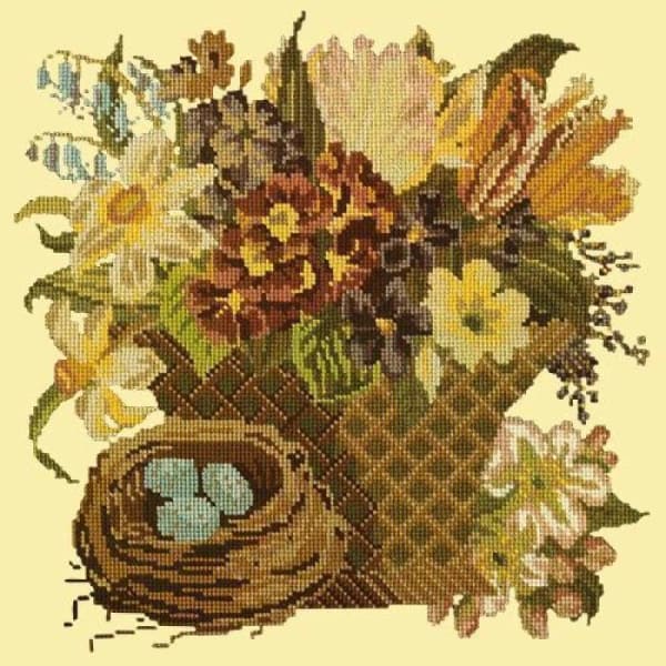 Spring Basket - NEEDLEWORK KITS