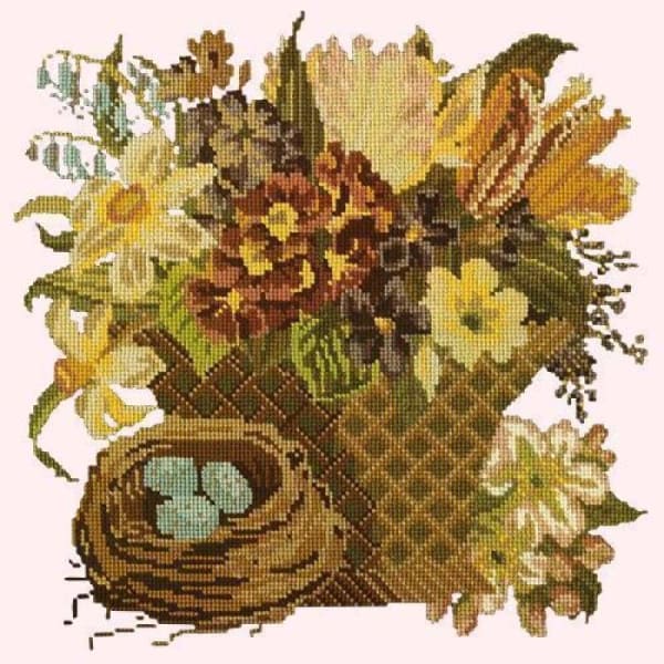 Spring Basket - NEEDLEWORK KITS