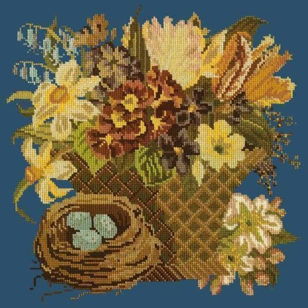 Spring Basket - NEEDLEWORK KITS
