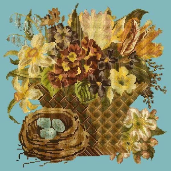 Spring Basket - NEEDLEWORK KITS