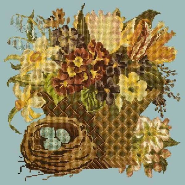 Spring Basket - NEEDLEWORK KITS