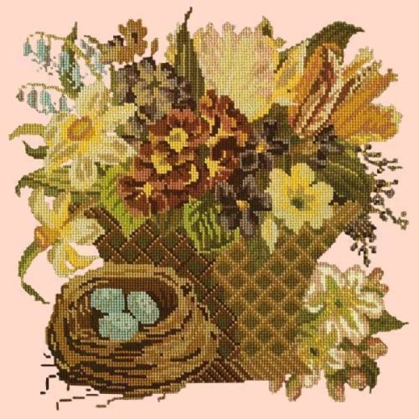 Spring Basket - NEEDLEWORK KITS