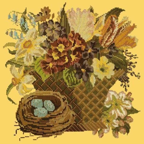 Spring Basket - NEEDLEWORK KITS