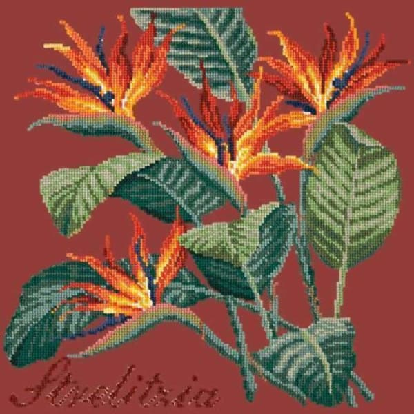 Strelitzia (Bird of Paradise) - NEEDLEWORK KITS
