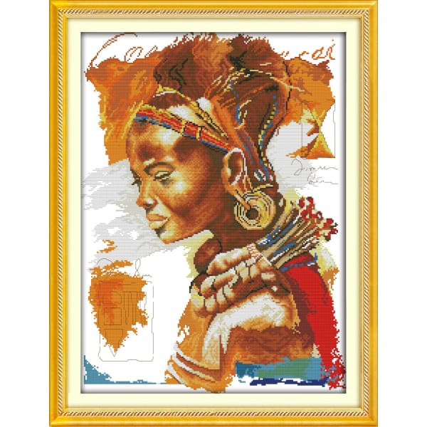 The African woman