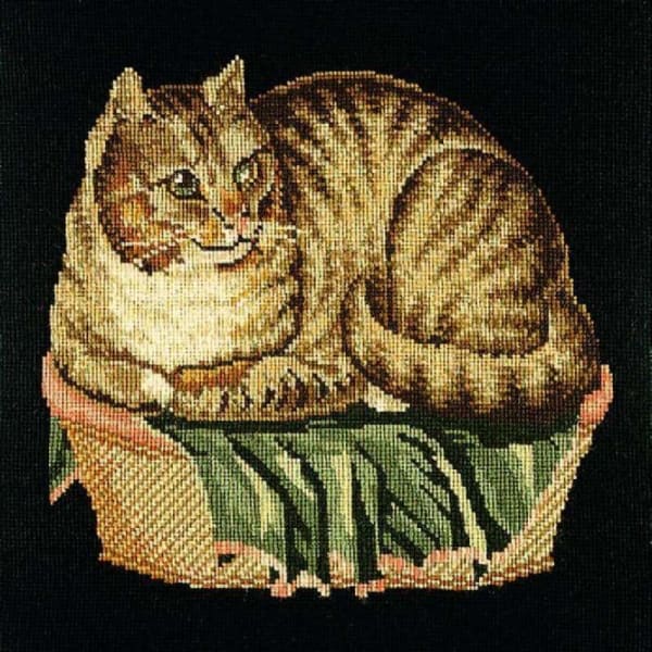 The Contented Cat - NEEDLEWORK KITS