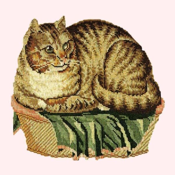 The Contented Cat - NEEDLEWORK KITS