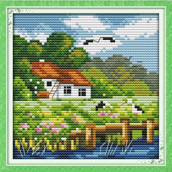 The four seasons scenery(summer)