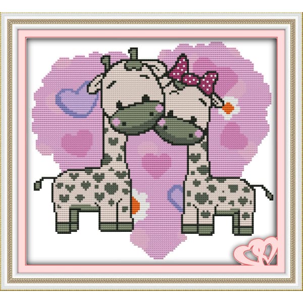 The giraffe couples