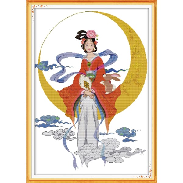 The Goddess Chang’e Flying to the Moon