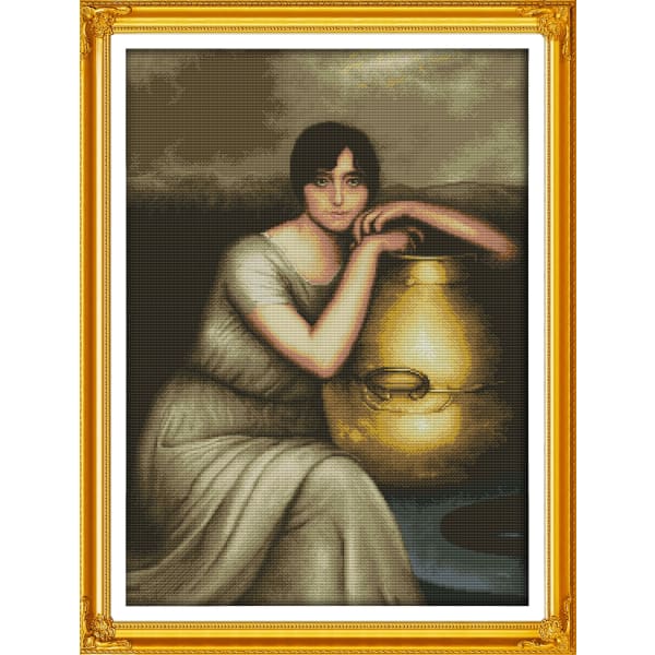 The pottery holding woman (2)