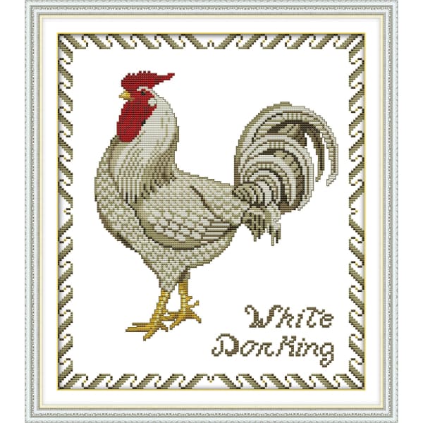 The white cock