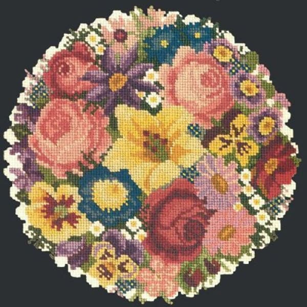 Victorian Posy - NEEDLEWORK KITS