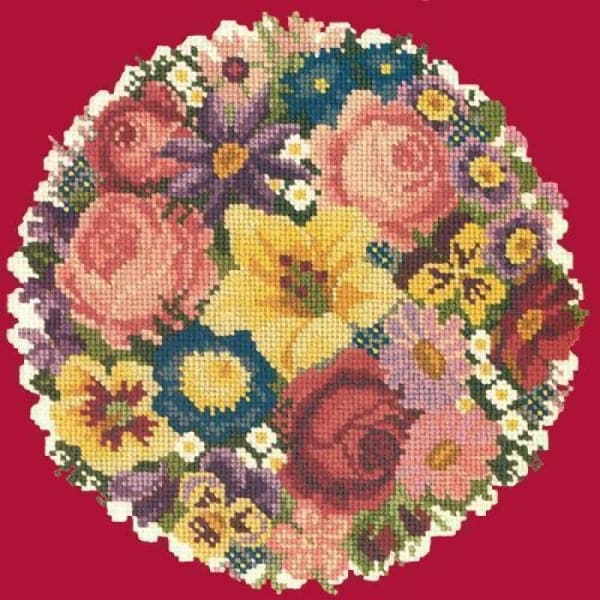 Victorian Posy - NEEDLEWORK KITS