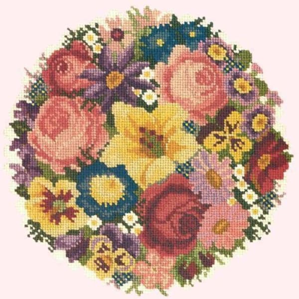 Victorian Posy - NEEDLEWORK KITS