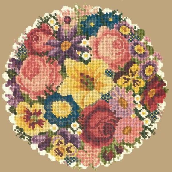 Victorian Posy - NEEDLEWORK KITS