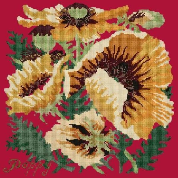 Yellow Poppy - NEEDLEWORK KITS