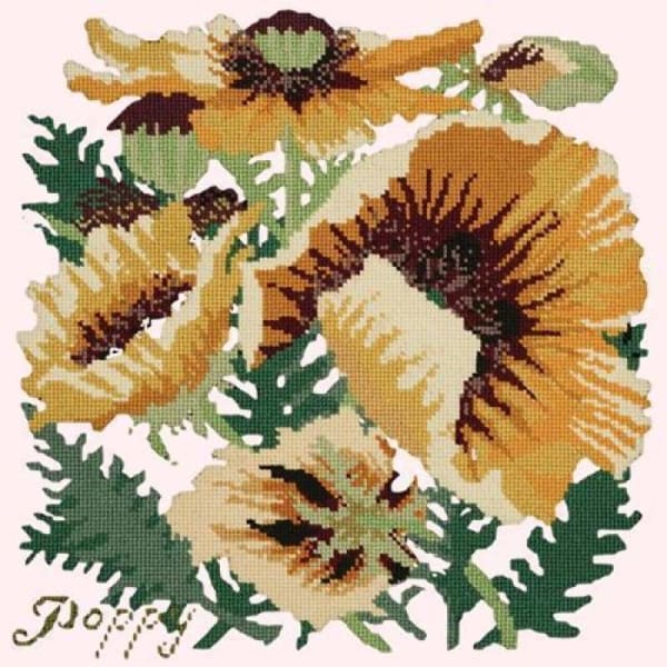 Yellow Poppy - NEEDLEWORK KITS
