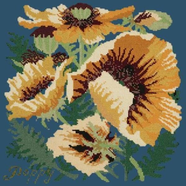 Yellow Poppy - NEEDLEWORK KITS