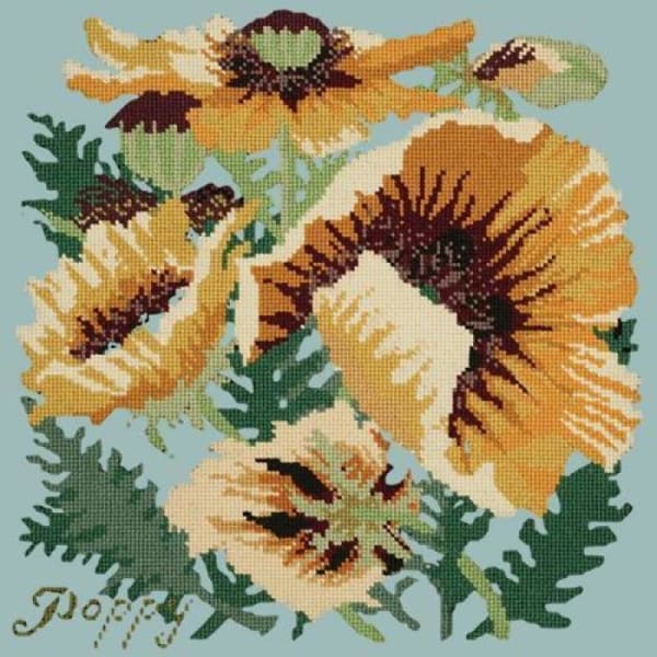 Yellow Poppy - NEEDLEWORK KITS