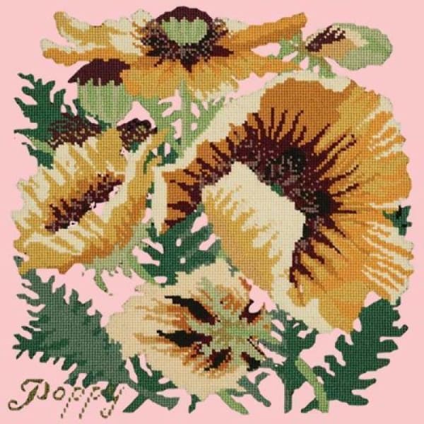 Yellow Poppy - NEEDLEWORK KITS