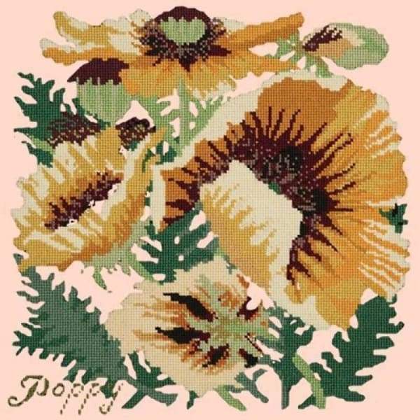 Yellow Poppy - NEEDLEWORK KITS