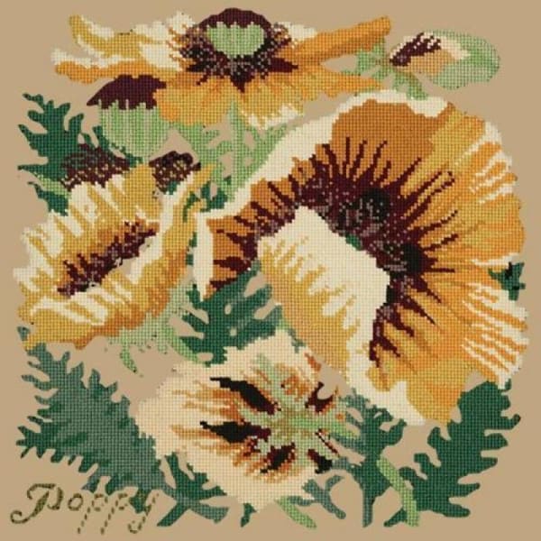 Yellow Poppy - NEEDLEWORK KITS