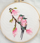 BIRDS ON BRANCH