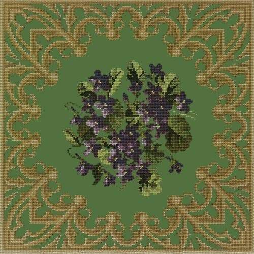 A Posy of Violets - NEEDLEWORK KITS
