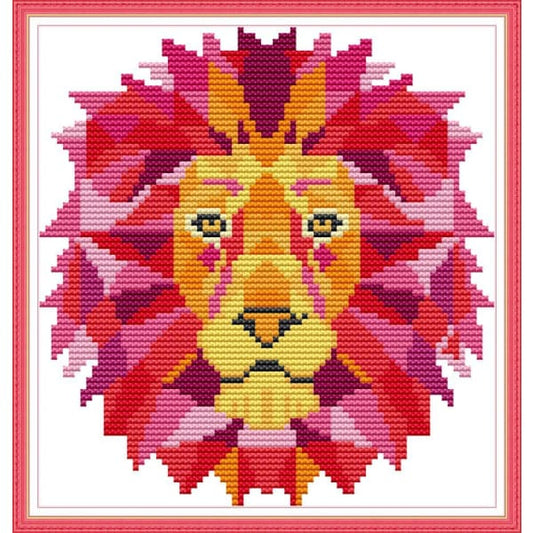 Abstract Animal - Lion