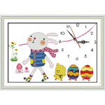 Animal clock face