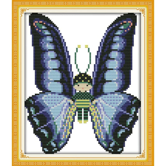 Baby butterfly(3) (blue)