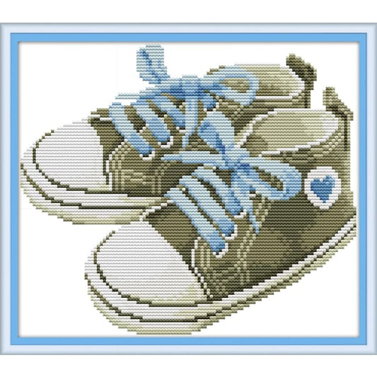 Baby shoes (blue)