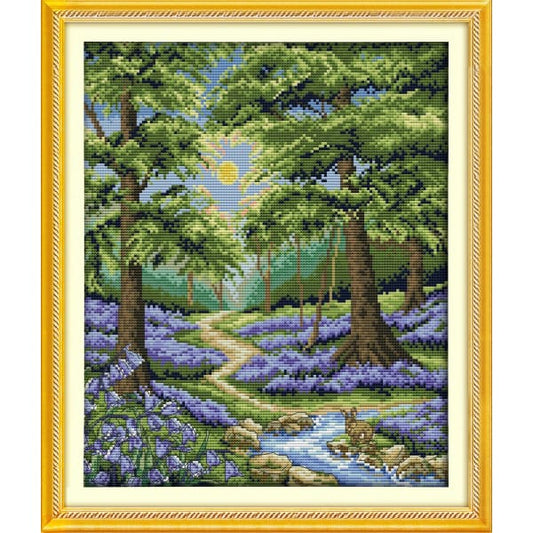 Bluebell forest