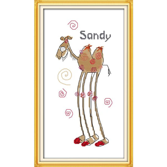 Camel with long legs